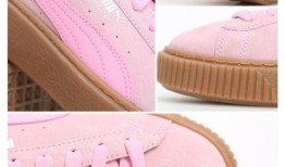 puma蕾哈娜松糕鞋粉色怎么清洗？