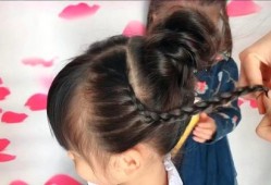 儿童盘发方法短发怎么扎头发简单好看？