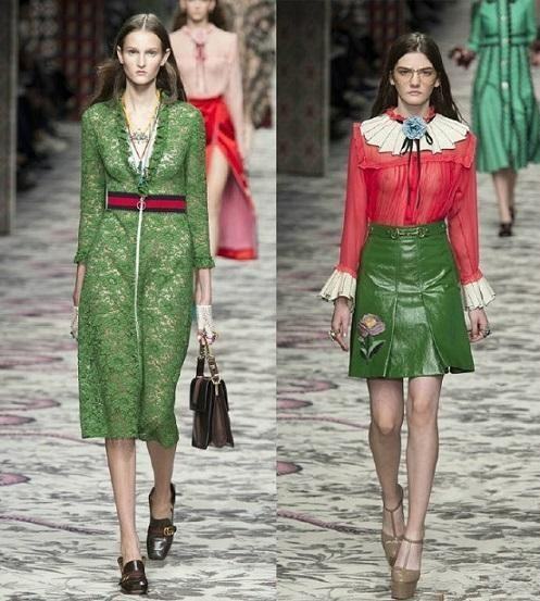 绿色裙子可以和红色衣服搭配吗？
